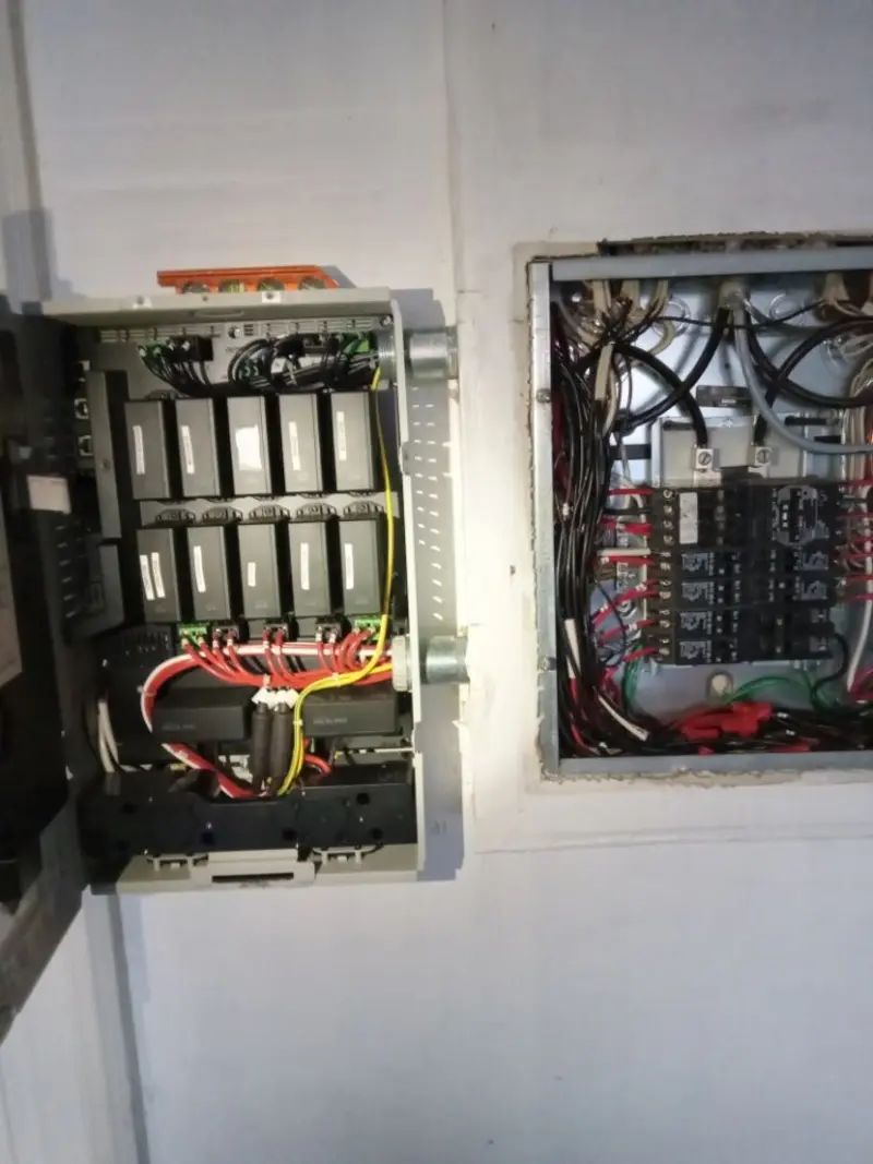 Electrical panel upgrade completed for Electrical Inspection in India Hook